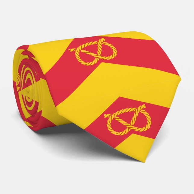 Flag of Staffordshire Tie (Rolled)