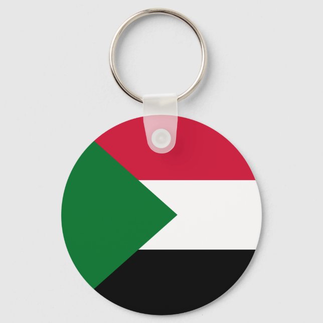 Flag of Sudan Keychain (Front)