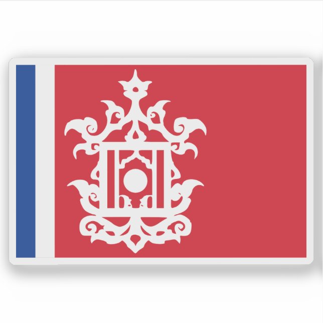 Flag of Sulu (Late 19th Century) Sticker (Front)