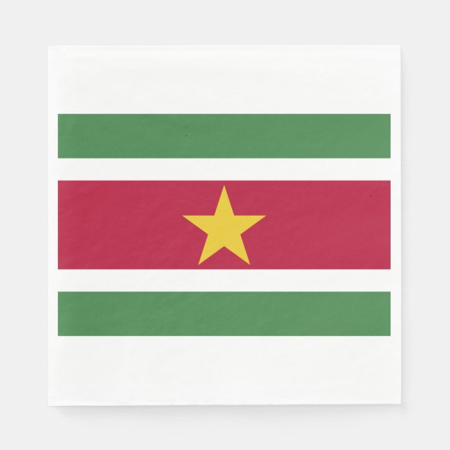 Flag of Suriname Napkins (Front)