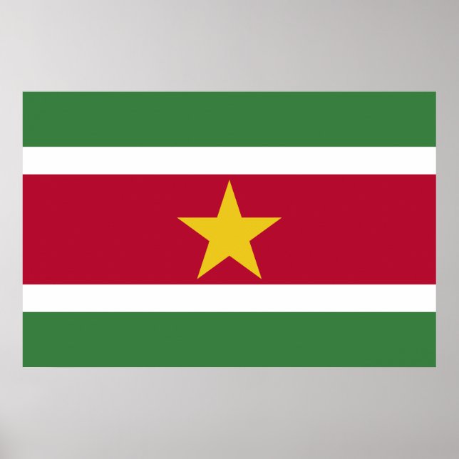 Flag of Suriname Poster (Front)