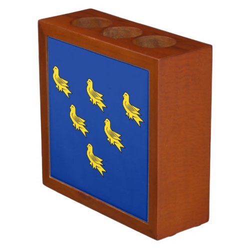 Flag of Sussex Desk Organizer