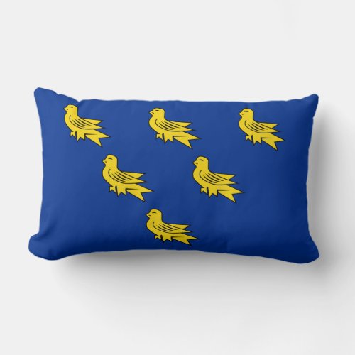 Flag of Sussex Lumbar Pillow