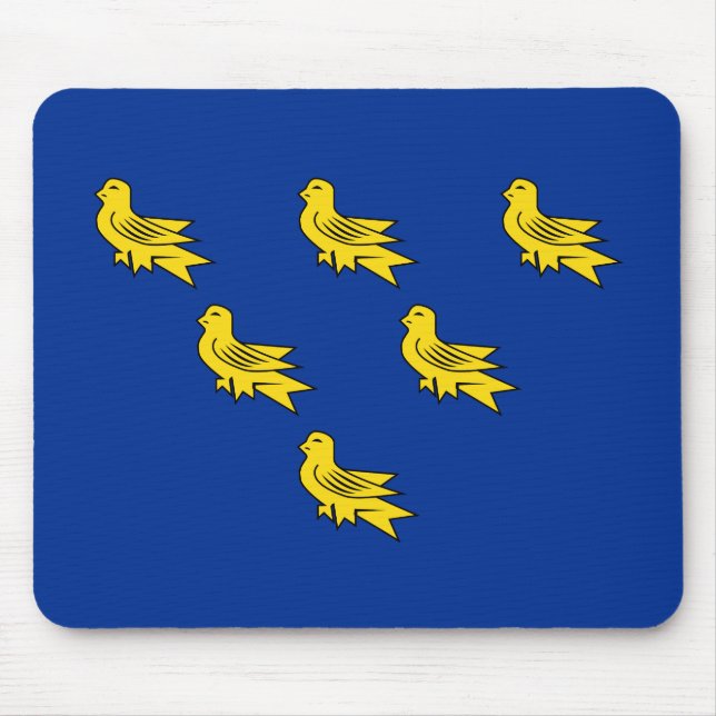 Flag of Sussex Mouse Pad (Front)