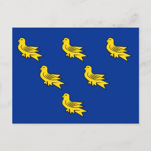 Flag of Sussex Postcard