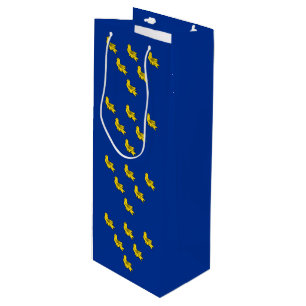 Flag of Sussex Wine Gift Bag