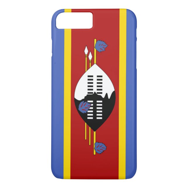 Flag of Swaziland Case-Mate iPhone Case (Back)
