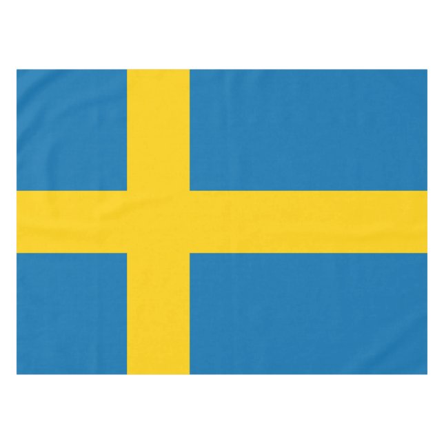 Flag_of_Sweden 6k Tablecloth (Front (Horizontal))