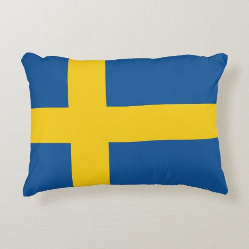 Flag of Sweden Accent Pillow