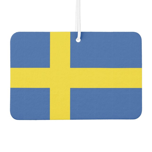 Flag of Sweden Air Freshener (Front)