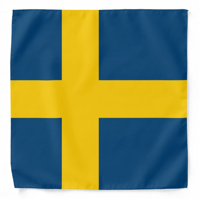 Flag of Sweden Bandana (Front)