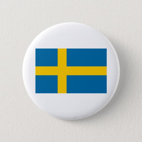 Flag of Sweden Button