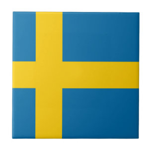 Flag of Sweden Ceramic Tile