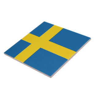 Flag of Sweden Ceramic Tile