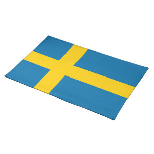 Flag of Sweden Cloth Placemat