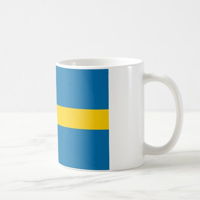 Flag of Sweden Coffee Mug (Right)