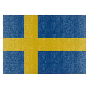 Flag of Sweden Cutting Board