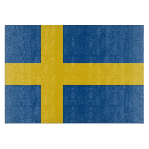 Flag of Sweden Cutting Board