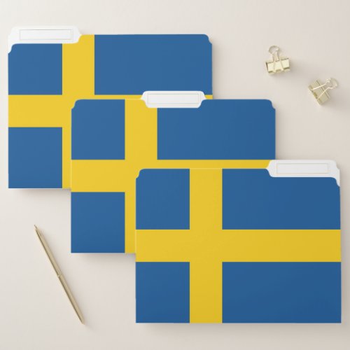 Flag of Sweden File Folder