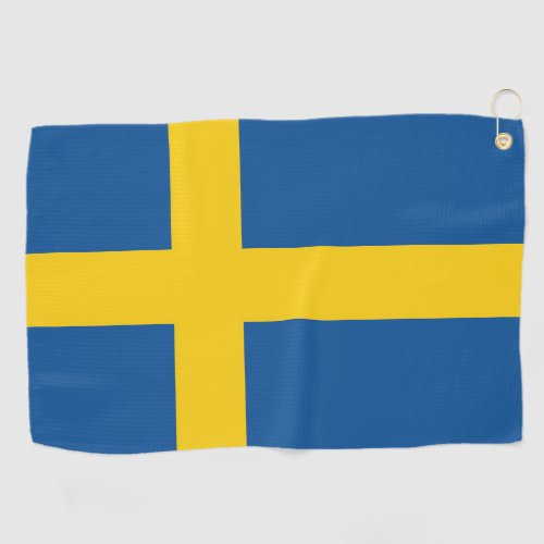 Flag of Sweden Golf Towel