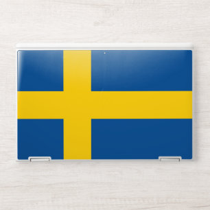 Flag of Sweden HP Laptop Skin