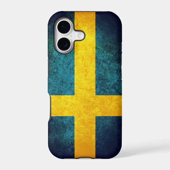 Flag of Sweden Iphone Case (Back)