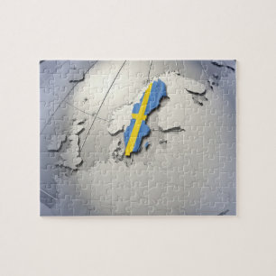 Flag of Sweden Jigsaw Puzzle