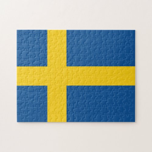 Flag of Sweden Jigsaw Puzzle