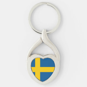 Flag of Sweden Keychain