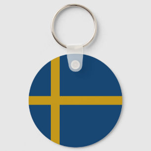 Flag of Sweden Keychain