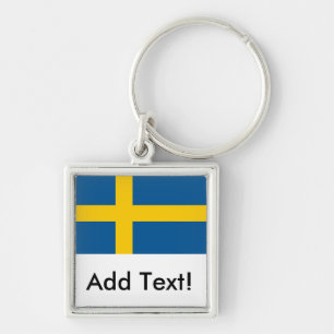 Flag of Sweden Keychain