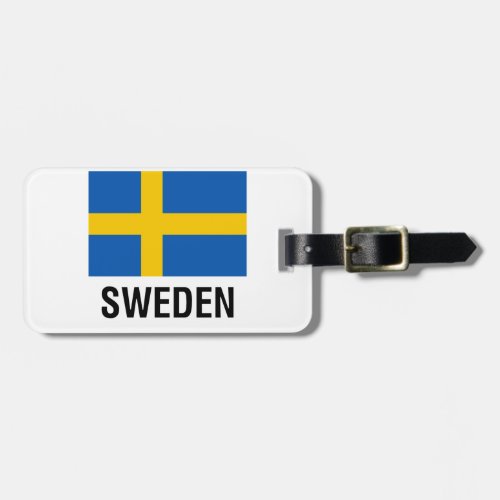 FLAG of SWEDEN Luggage Tag