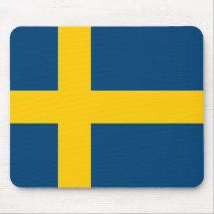 Flag of Sweden Mouse Pad