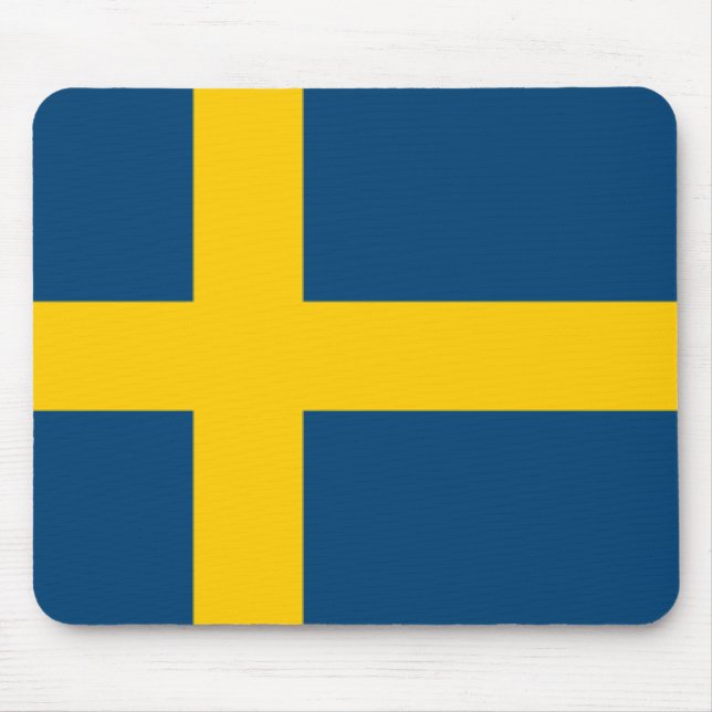 Flag of Sweden Mouse Pad (Front)