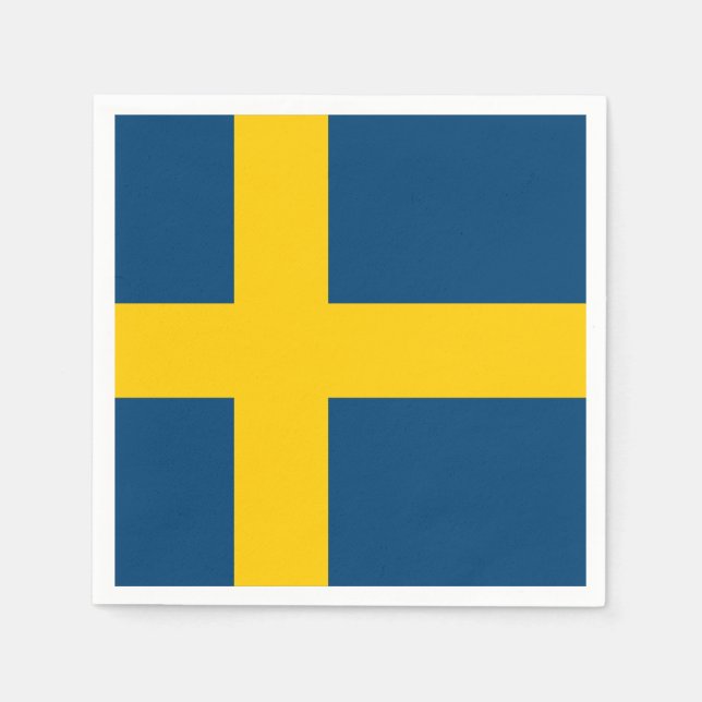 Flag of Sweden Napkins (Front)