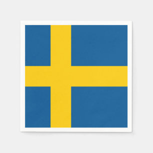 Flag of Sweden Paper Napkins