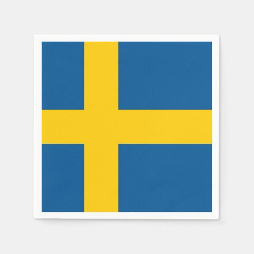 Flag of Sweden Paper Napkins