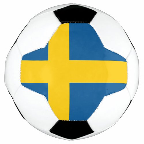 Flag of Sweden Soccer Ball