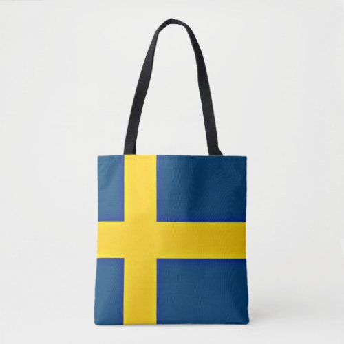 Flag of Sweden Tote Bag