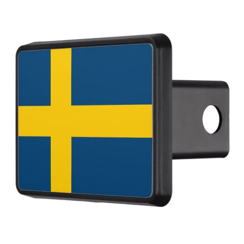 Flag of Sweden Tow Hitch Cover