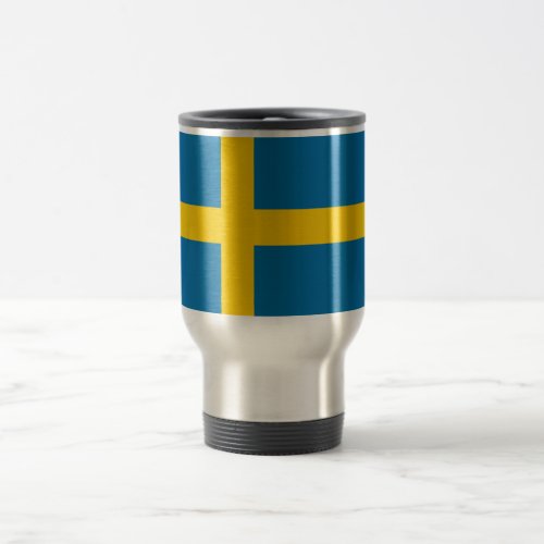 Flag of Sweden Travel Mug