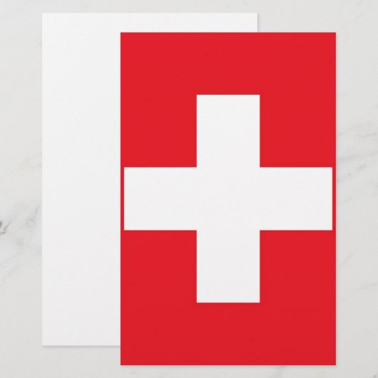 Flag of Switzerland (Front/Back)