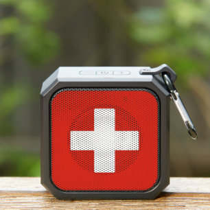 Flag of Switzerland Bluetooth Speaker