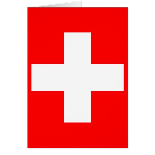 Flag of Switzerland Cards (Front)