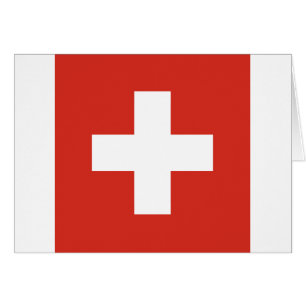 Flag of Switzerland - Die Nationalflagge der Schwe Cards