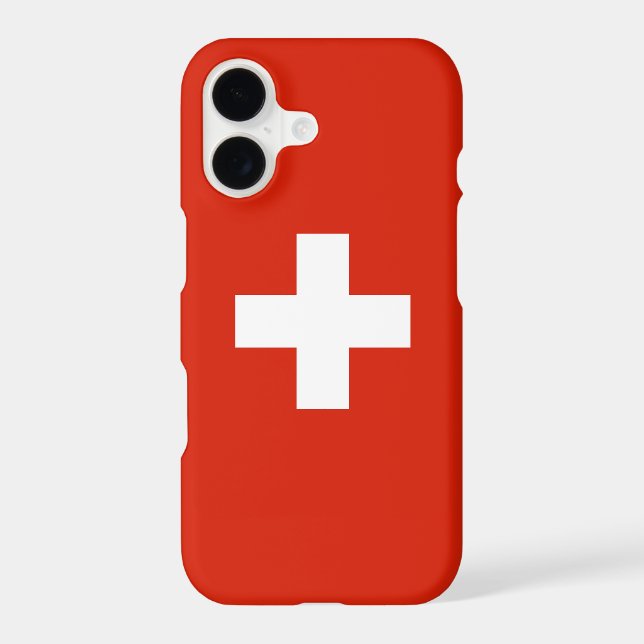 Flag of Switzerland Iphone Case (Back)