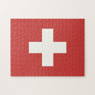 Flag of Switzerland Jigsaw Puzzle