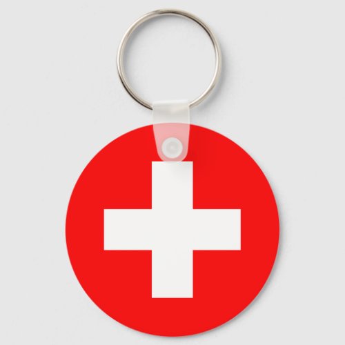 Flag of Switzerland Keychain