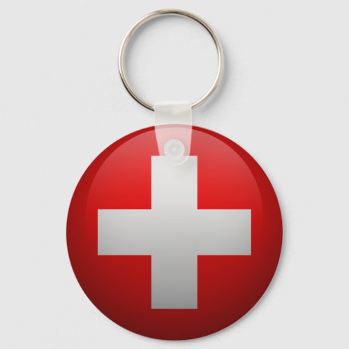 Flag of Switzerland Keychain