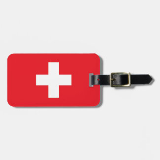 Flag of Switzerland Luggage Tag